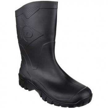 Dunlop Botas Wellington Dee Calf K580011 para hombre, impermeables, fabricadas en material de PVC, suela antideslizante, diseño de caña alta, ideales para actividades al aire libre y trabajo en entornos húmed