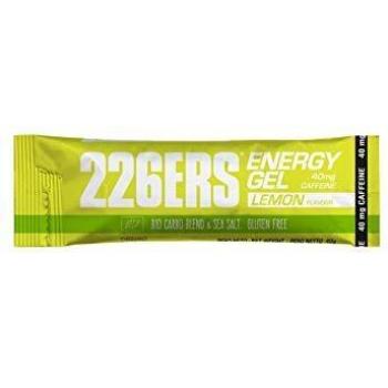 226ERS Bio Energy Gel | Geles Energéticos de 40gr con Sales Minerales y 80mg de Cafeína, Geles Ciclismo y Runnning, Limón - 1 unidad