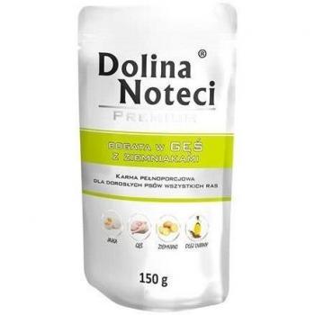 Comida Húmeda Premium para Perros Dolina Noteci Ganso con Patatas 150g