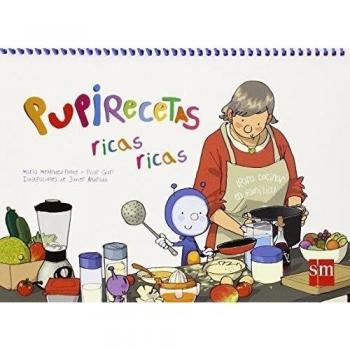 Pack libro de recetas de Pupi con delantal de regalo