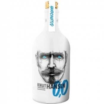 Ginebra Knut Hansen 0,0 | Sin Alcohol | Sin Azúcar y con Ingredientes Regionales | Artesanal al Estilo Nórdico en Botella de Cerámica Sostenible | 500ml
