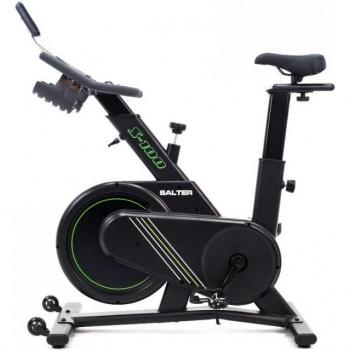 Bicicleta Estática de Ciclo Indoor Salter S100 con Volante de Inercia de 18 kg y Pantalla para Nivel Avanzado