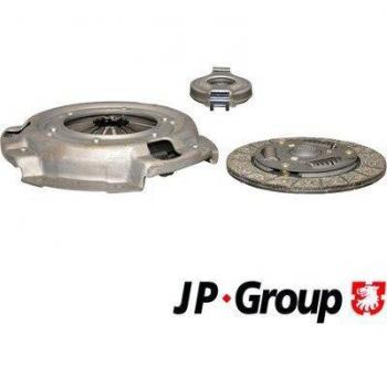 Kit de embrague JP GROUP 4030400610, incluye disco de embrague, plato de presión y cojinete de desembrague, diseñado para vehículos específicos, fabricado con materiales de alta calidad para garantizar un rendimiento óptimo y dur