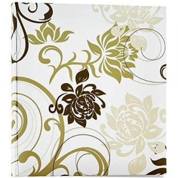 Walther Grindy White Memo Photo Album - 200 Photos, 11.5x15.5 cm, 100 Blank Pages