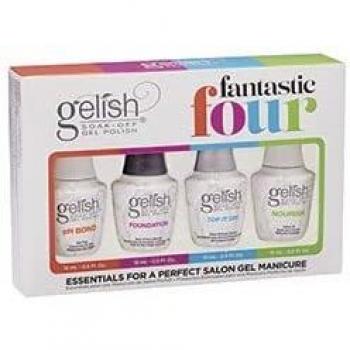 Kit de Esmalte en Gel Soak-Off Gelish Fantastic Four para Lámpara LED