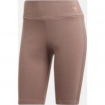 Mallas Deportivas de Mujer Adidas Bikers Marrón