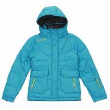 Peak Mountain Gannecy Girls' Ski Jacket - Insulated Down Coat for Winter Sports