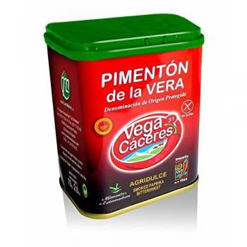lata de pimentón de la Vera variedad agridulce
