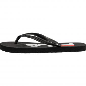 Chanclas Fila Troy Negro Flip Flops Ffw0005-80010, Chanclas de Mujer FILA CHANCLAS WOMEN TROY SLIPPER BLACK MULTICOLOR