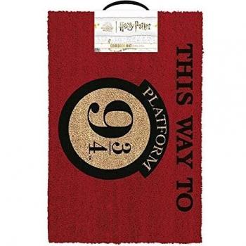 Pyramid- Felpudo Harry Potter Plataforma 9 3/4, Multicolor, 60x40cm (GP86378
