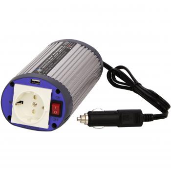 Inversor de Corriente HQ 150W con Conexión USB y Voltaje de 12V a 230V