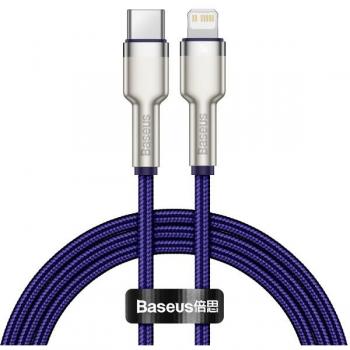 Baseus Type-C - Lightning Cafule Series Metal Data Cable PD 20W 1m Purple (CATLJK-A05)