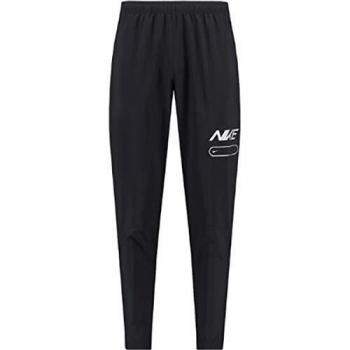 NIKE Essential GX Woven Pantalón, Hombre, Negro y Plateado, Small
