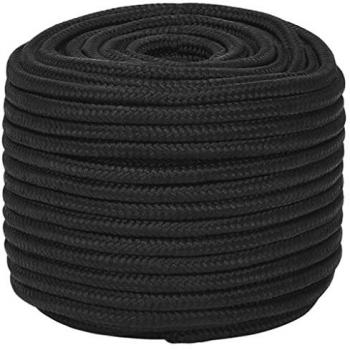 Cuerda de barco polipropileno negro intenso 14 mm 25 m