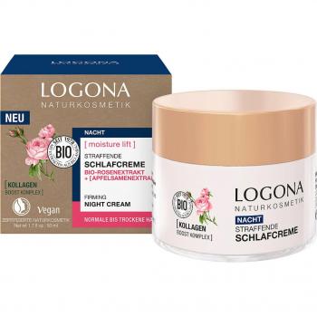 Crema de Noche Reafirmante LOGONA Moisture Lift 50 ml