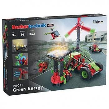 Fischertechnik Profi Set Green Energy - Kit de Construcción Educativo sobre Energías Renovables