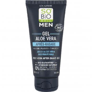 Gel Aftershave Masculino de Aloe Vera Bio - 100 ml