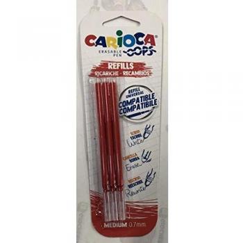 Recambios Bolígrafo Borrable Oops Rojo - 3 Uds