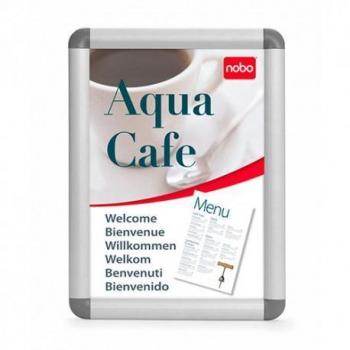 Nobo Aluminium A3 Silver Clip Frame 1902213