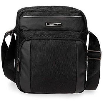 Movom Clark Bandolera Grande Portatablet 9 Negro 22x27x10 cms Poliéster