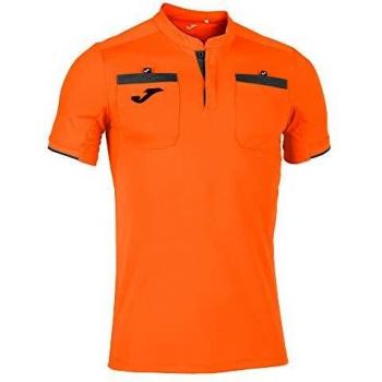 Joma Men's Short Sleeve Orange Referee Jersey