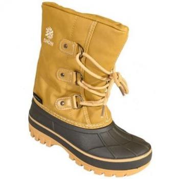 Botas de invierno Lhotse OPI para niño (Camel) - Botas de nieve, resistentes al agua, con aislamiento térmico, suela antideslizante, diseño ligero y cómodo