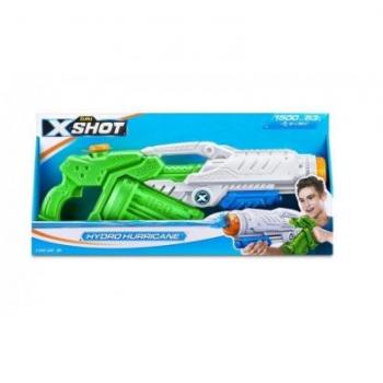 Pistola de Agua X-shot Hydro Hurricane Bulk 5641 ZURU - Capacidad de agua grande, diseño aerodinámico, alcance de hasta 10 metros, fácil de llenar y usar, fabricada con materiales resistentes y duraderos