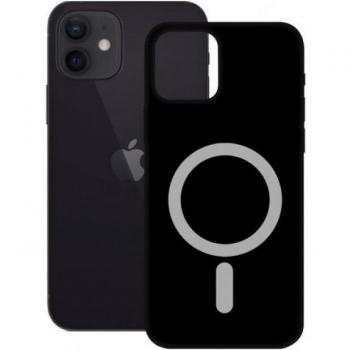 Funda Ksix Soft Magcharge Negra para iPhone 12 Mini