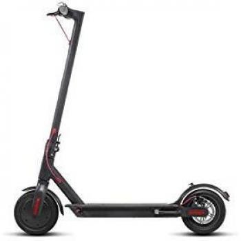 Moma Bikes Patinete Eléctrico Plegable E-500 Ruedas Macizas 8,5, 25km/h Autonomía 30km