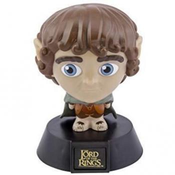 Paladone PP6543LR Lord of Rings Frodo 3D Icon Light BDP, Licencia Oficial de J. R. Tolkien\'s The Hobbit, Idea de Regalo único, Luz Nocturna Brillante o lámpara de Escritorio, Funciona con 2 Pilas AAA