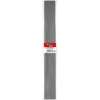 Fixo Kids 68000571. Rollo de Papel Crespón, Color Gris, 0,50x2,5 Metros, Perfecto para Manualidades