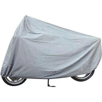 Protectora Para Motos Para Moto Manta 150 x 250 cm, Color Plata MTERIALE Nailon Muy RESISTENTE.