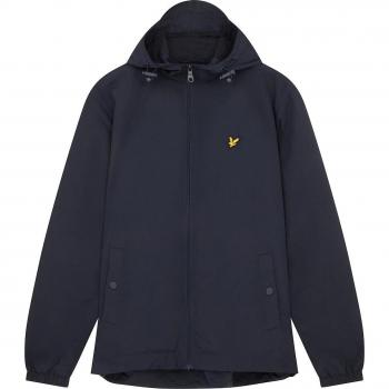 Lyle & Scott Waterproof Zip-Up Hooded Jacket in Plus Sizes