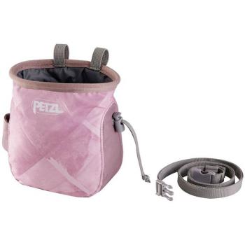 Petzl Saka Ergonomic Chalk Bag - Rose Pink