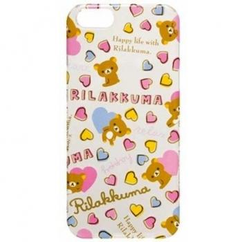 [] iPhone 5s/5専用 リラックマ ハードカバー （ リラックマ ・ ハート ） CT-45401
