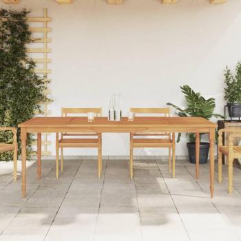 vidaXL Batavia Table 200x100x75 cm Solid Wood Teak