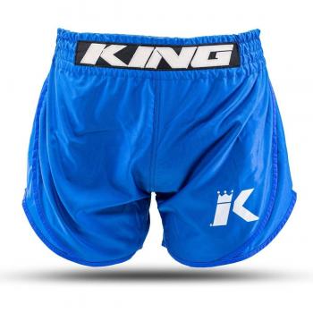 King Pro Boxing Classic Cobalt Thai Boxing Shorts S