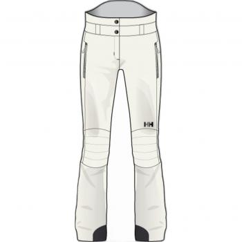 Pantalones de esquí elásticos Helly Hansen Avanti mujer blanco (L)