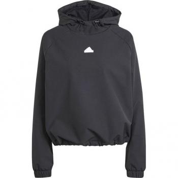 Sudadera con capucha adidas City Escape Q1 mujer negro puro - XL