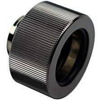 Conector de Compresión EK-HTC Classic 16 mm - G1/4, Níquel Negro, Negro