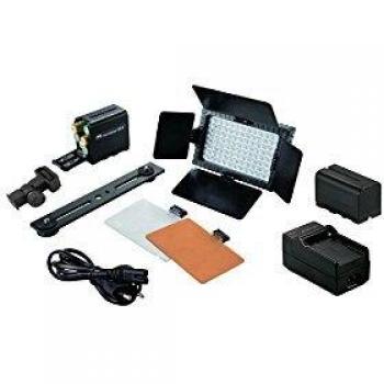Juego de Lámparas LED Dimmables Falcon Eyes DV-160V-K2 con Batería