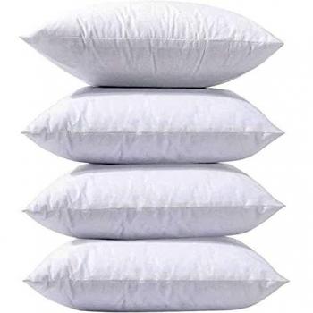 GREATOOL Relleno Cojín 6 Unidades 55x55CM, Relleno Suave, Combinar con Cualquier Funda de Cojín, Relleno de Cojín para Dormitorio, Salón, Comedor, Jardín, Sofá, Coche