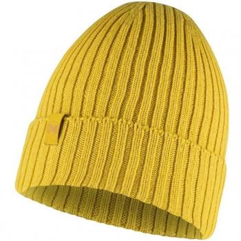Gorro unisex Buff Merino Wool Knit Norval color amarillo miel