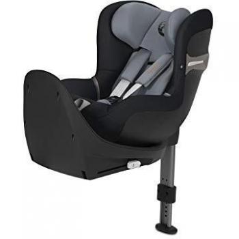 Cybex Gold Sirona S i-Size - Silla de coche grupo, 0+/1 con conectores isofix, color Pepper Black y Dark Grey