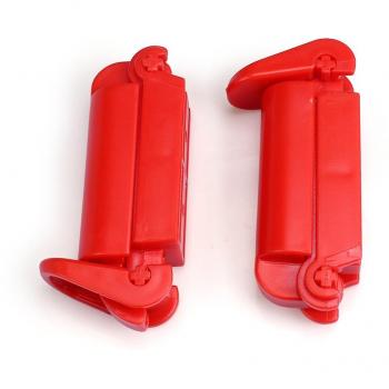 Cinturón de seguridad del bebé del asiento de coche 2PCS Niño pinza equipado equipado pinza clip de correa antideslizante