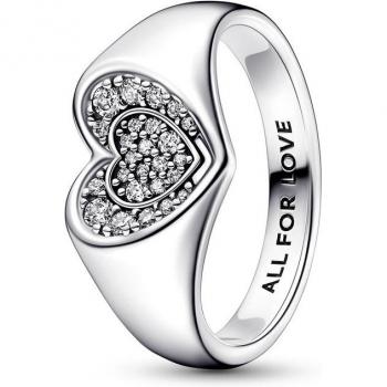 Anillo Pandora Moments de plata con circonitas