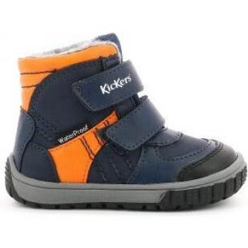 Kickers Sitrouille WPF Baby Sneakers - Blue/Orange