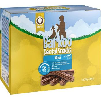 Barkoo Dental Snacks para perros - Pack Grande - Perros de tamaño grande (224 unidades)
