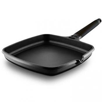 Castey - Asador Inducción 22 cm Mango Negro
