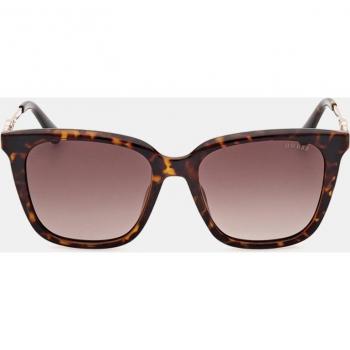 Guess Square Women's Sunglasses in Dark Havana